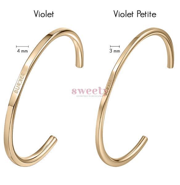Браслет BURKER Violet Petite Gold 0518 фото