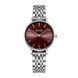 Годинник BURKER Ruby Petite Silver Burgundy 0682 фото 1