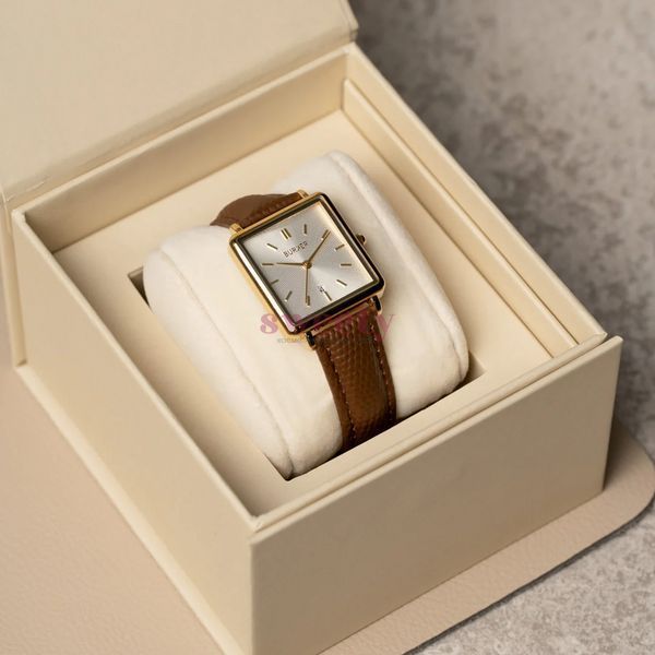 Годинник BURKER Daisy Gold Brown Leather 0428 фото