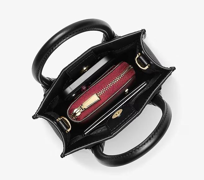 Сумка MICHAEL KORS Mercer Extra-Small Pebbled Leather Crossbody Bag 0688 фото