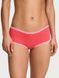 Трусики Victoria's Secret Cotton Lace-Trim Boyshort Panty Wild Watermelon 0689 фото 1