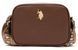 Сумка крос-боді U.S. POLO ASSN. BROWN коричнева 0429 фото 1