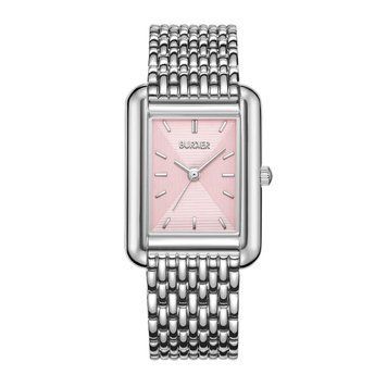 Годинник BURKER Olivia Silver Pink 0574 фото