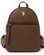 Коричневий рюкзак U.S. POLO ASSN. CLASSIC SOLID BACKPACK 0266 фото 1