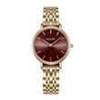 Годинник BURKER Ruby Petite Gold Burgundy