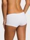 Трусики Victoria's Secret Cotton Lace-Trim Boyshort Panty White 0690 фото 3