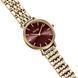 Годинник BURKER Ruby Petite Gold Burgundy 0479 фото 2